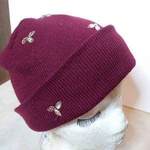 Burgundy Winter Hat